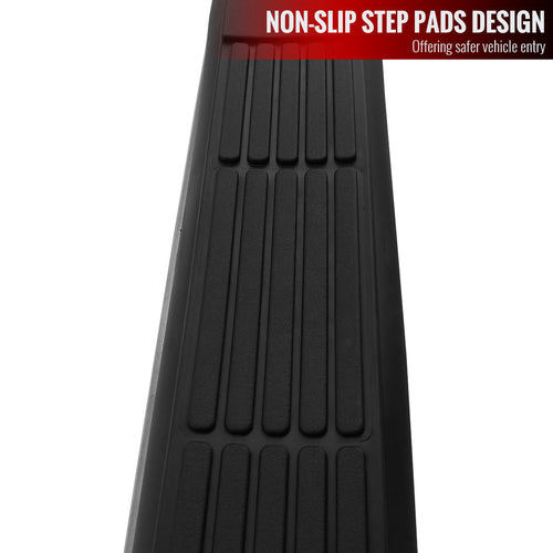1987-2006 Jeep Wrangler Chrome Stainless Steel Side Step Nerf Bars