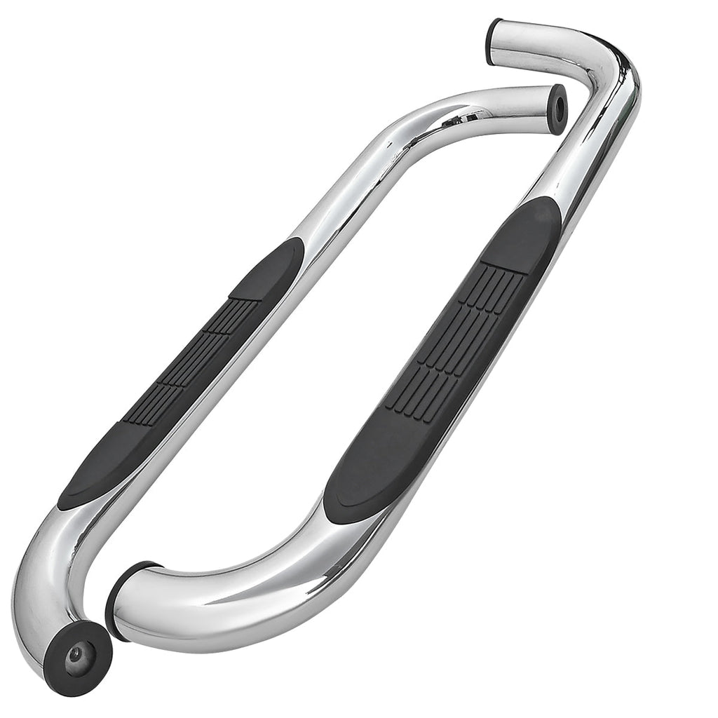 1987-2006 Jeep Wrangler Chrome Stainless Steel Side Step Nerf Bars