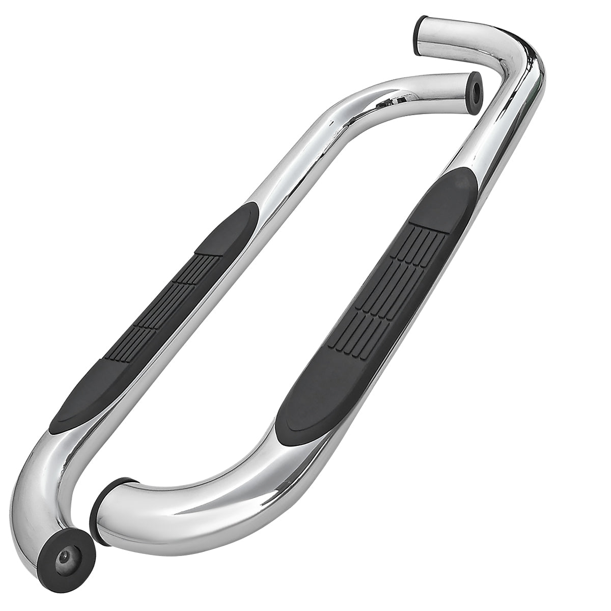 1987-2006 Jeep Wrangler Chrome Stainless Steel Side Step Nerf Bars
