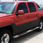 2000-2020 Chevrolet Avalanche/Suburban GMC Yukon XL 4" Chrome Stainless Steel Side Step Nerf Bars