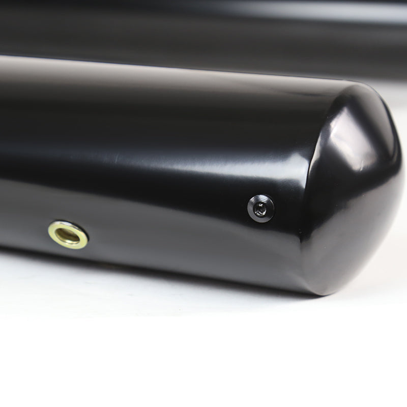 2015-2024 Chevrolet Colorado/GMC Canyon Crew Cab Black Stainless Steel Side Step Nerf Bars