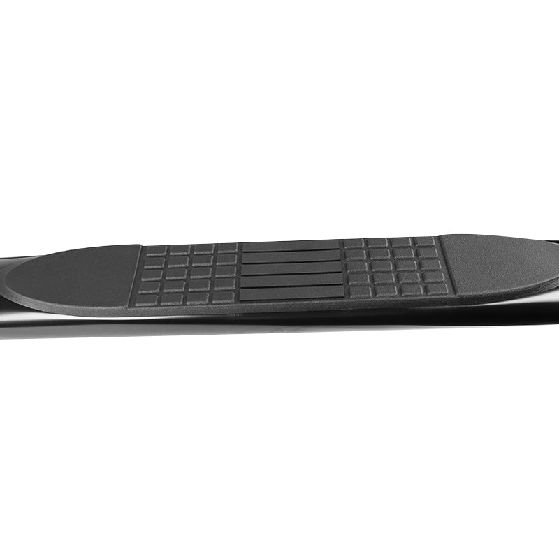 2015-2021 Chevrolet Colorado/GMC Canyon Extended (Double) Cab Black Stainless Steel Side Step Nerf Bars