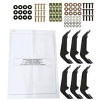 2015-2021 Chevrolet Colorado/GMC Canyon Extended (Double) Cab Chrome Stainless Steel Side Step Nerf Bars