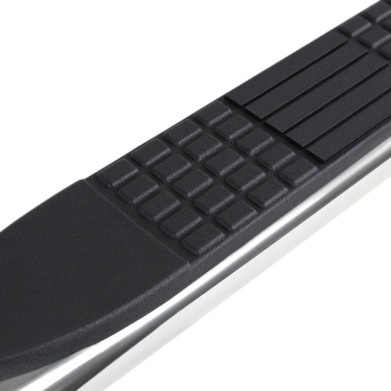 2001-2003 Ford F-150 SuperCrew Cab 4" Chrome Stainless Steel Side Step Nerf Bars