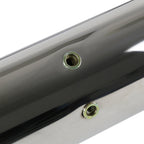 2001-2003 Ford F-150 SuperCrew Cab 4" Chrome Stainless Steel Side Step Nerf Bars