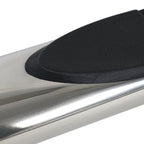 2009-2014 Ford F-150 SuperCrew Cab 4" Chrome Stainless Steel Side Step Nerf Bars