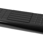 2015-2024 Ford F-150/F-250/F-350/F-450/F-550 Crew/SuperCrew Cab 4" Black Stainless Steel Side Step Nerf Bars