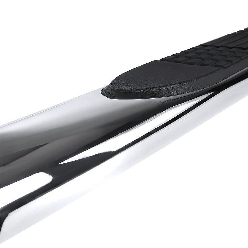 1999-2016 Ford F-250/F-350/F-450/F-550 SuperCab 4" Chrome Stainless Steel Side Step Nerf Bars