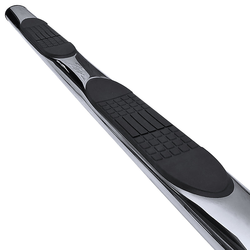 1999-2016 Ford F-250/F-350/F-450/F-550 SuperCab 4" Chrome Stainless Steel Side Step Nerf Bars