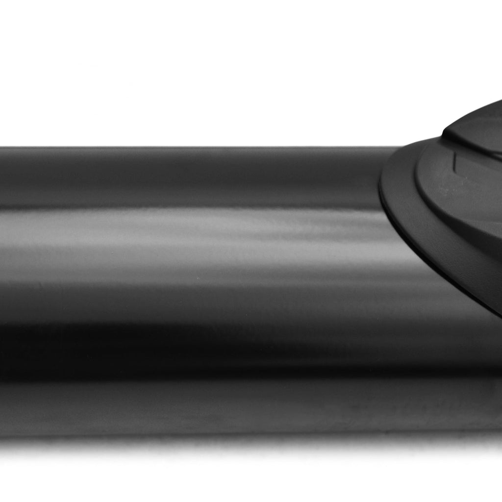 2019-2021 Chevrolet Silverado/GMC Sierra 1500/2500/3500 Crew Cab 4" Black Stainless Steel Side Step Nerf Bars
