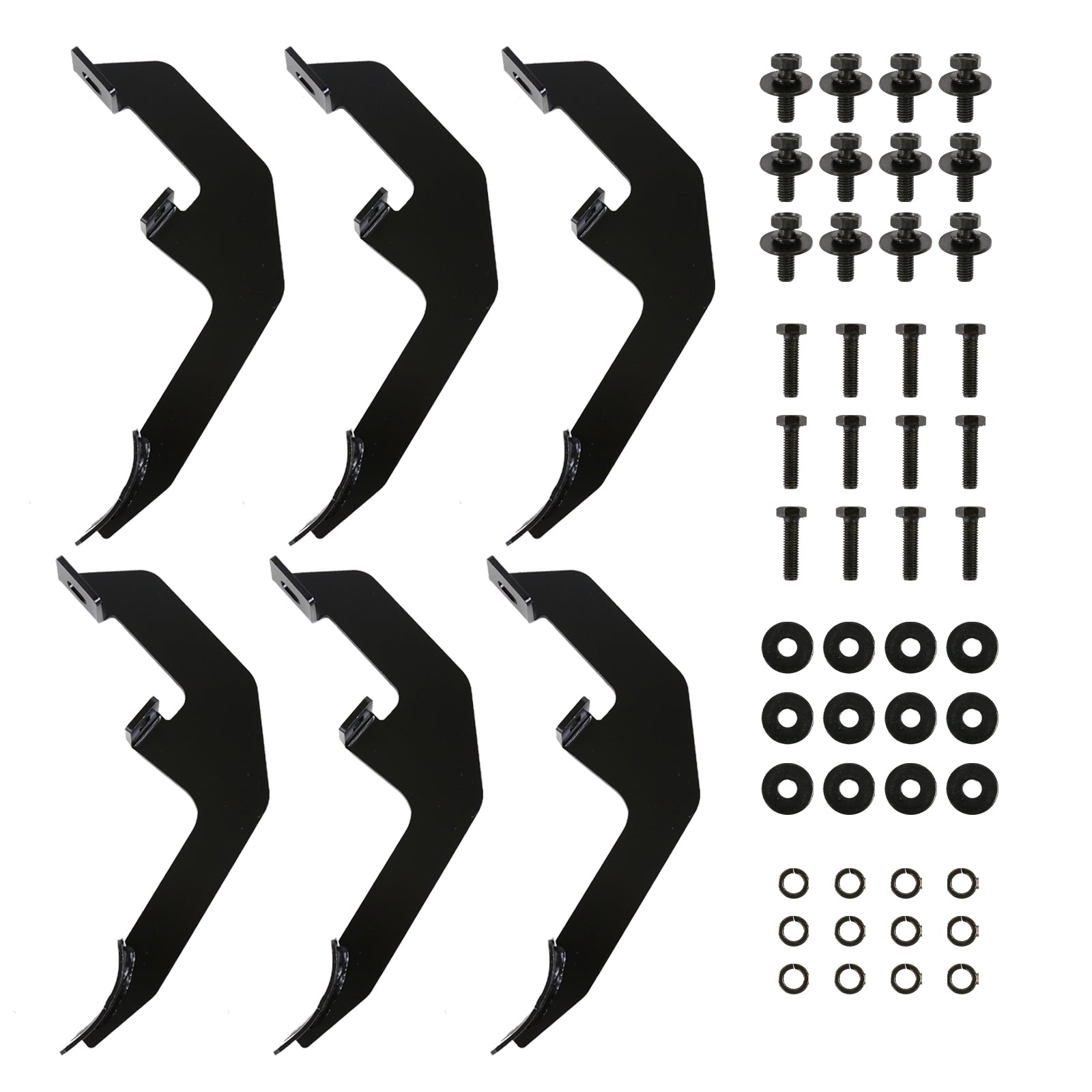 2019-2021 Chevrolet Silverado/GMC Sierra 1500/2500/3500 Double Cab 4" Chrome Stainless Steel Side Step Nerf Bars