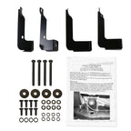 2000-2014 Chevrolet Tahoe/GMC Yukon 1500 4DR 4" Black Stainless Steel Side Step Nerf Bars