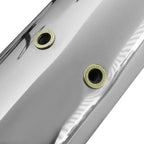 2007-2021 Toyota Tundra CrewMax (Extended Crew) Cab 4" Chrome Stainless Steel Side Step Nerf Bars