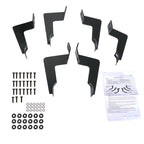 2007-2021 Toyota Tundra CrewMax (Extended Crew) Cab 4" Chrome Stainless Steel Side Step Nerf Bars