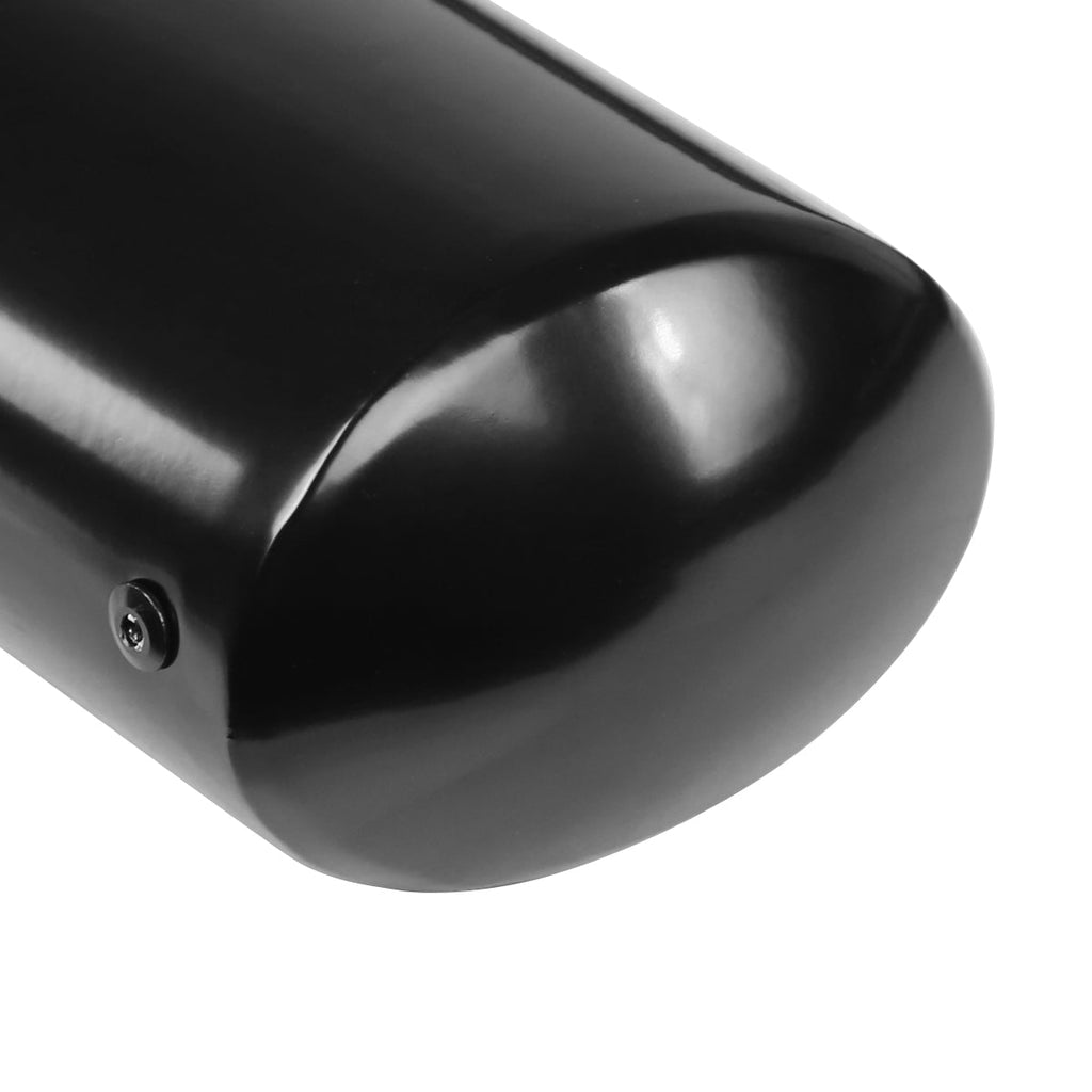 2007-2021 Toyota Tundra Double Cab (Crew) 4" Black Stainless Steel Side Step Nerf Bars