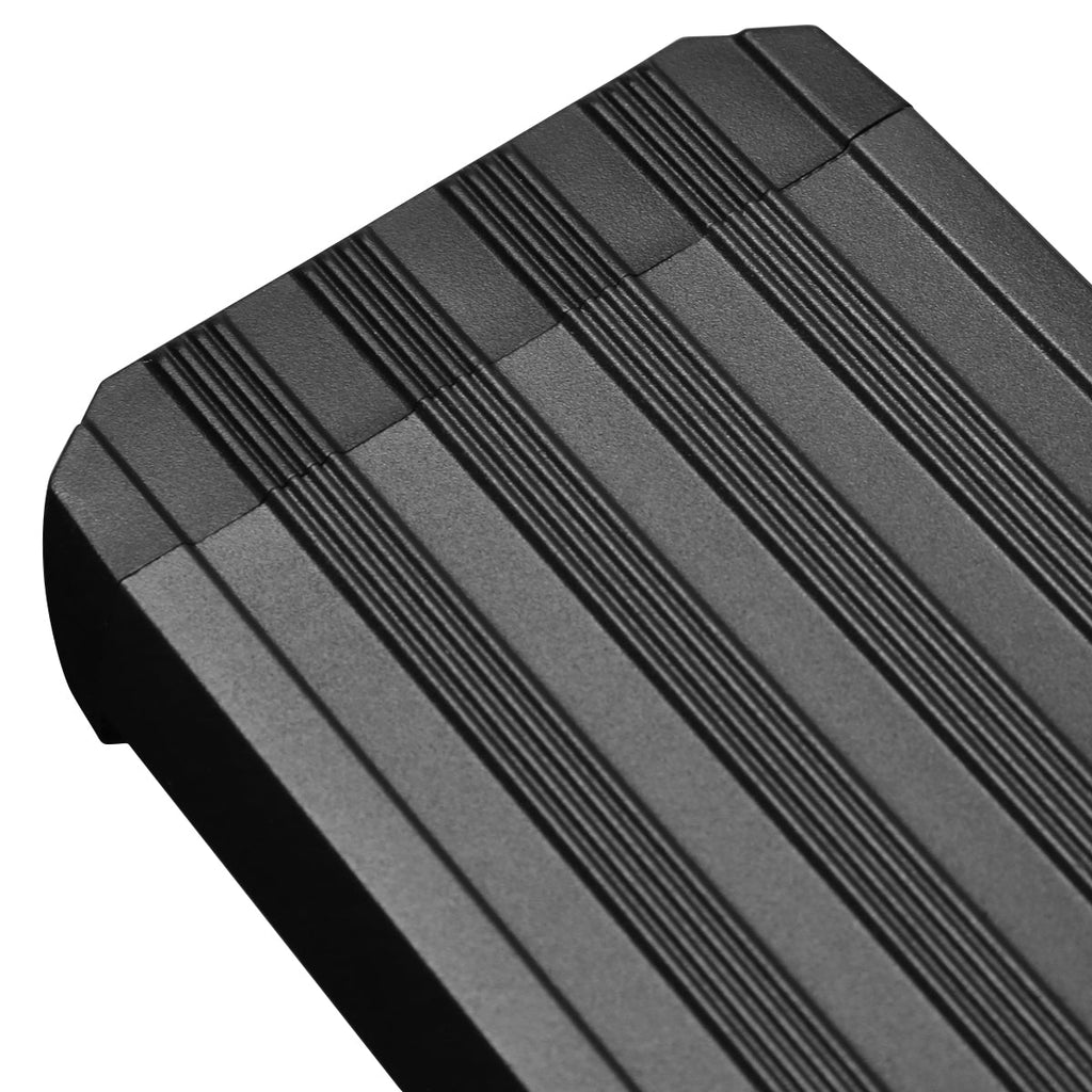 2015-2024 Chevrolet Colorado/GMC Canyon Crew Cab 5" Wide Black Aluminum Side Step Running Boards