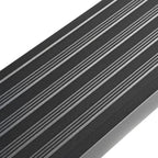 2009-2018 Dodge RAM 1500 / 2010-2021 RAM 2500 3500 4500 5500 Crew Cab 5" Wide Black Aluminum Side Step Running Boards