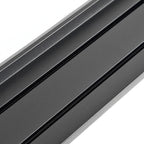 2009-2018 Dodge RAM 1500 / 2010-2021 RAM 2500 3500 4500 5500 Crew Cab 5" Wide Black Aluminum Side Step Running Boards