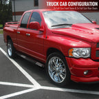 2002-2008 Dodge RAM 1500/2500/3500 Quad Cab Aluminum 5" Side Step Bars