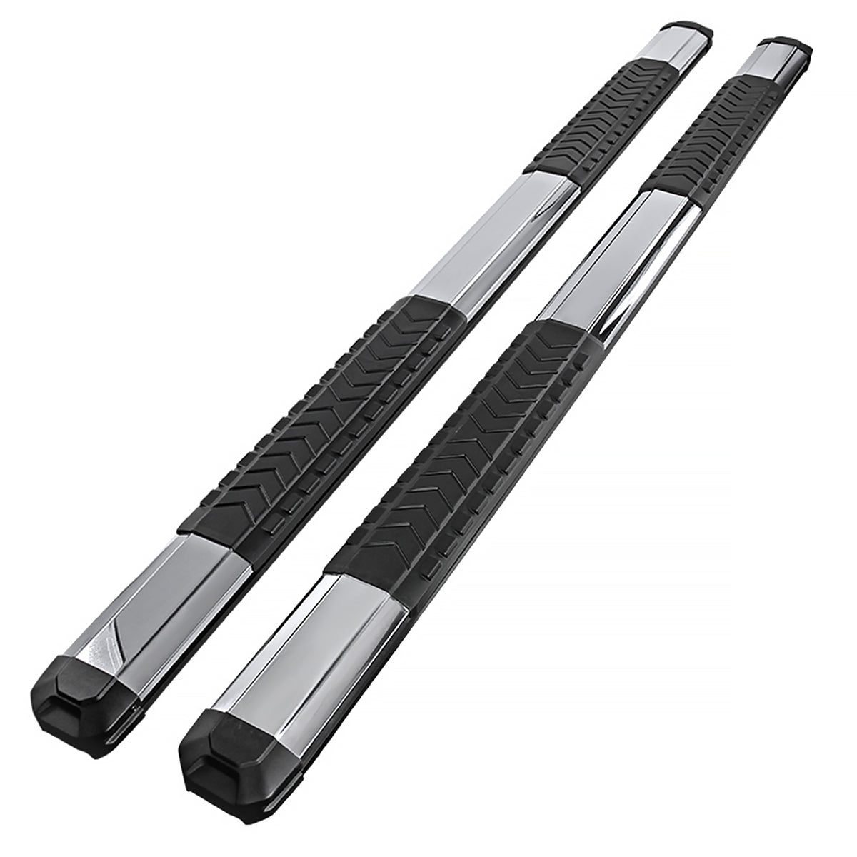 2009-2018 Dodge RAM 1500 / 2010-2024 RAM 2500 3500 4500 5500 Crew Cab Aluminum Side Step Bars