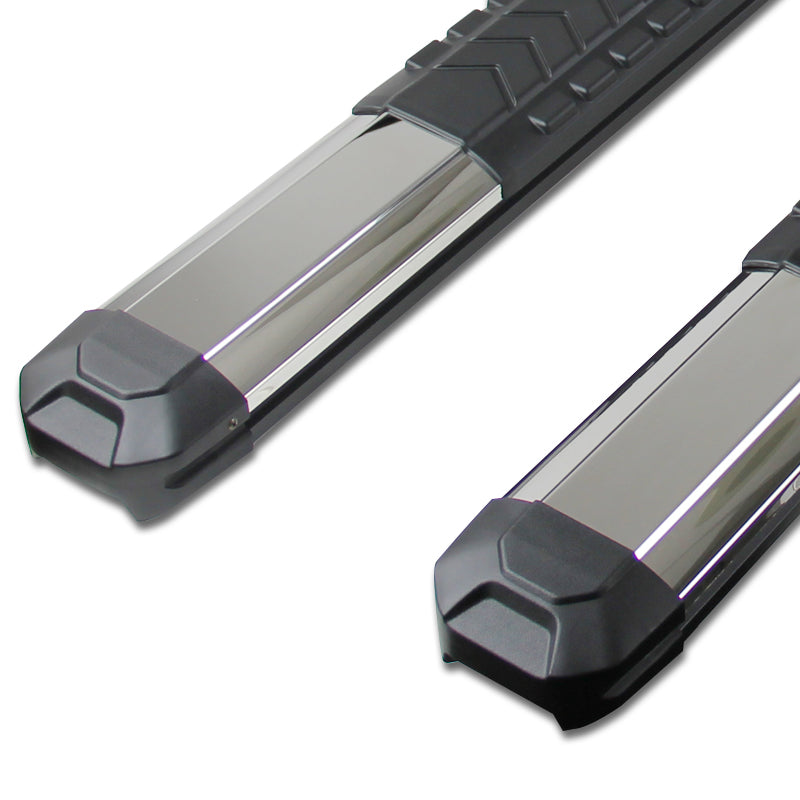 2007-2018 Chevrolet Silverado 1500/2500/3500 Crew Cab Aluminum Side Step Bars