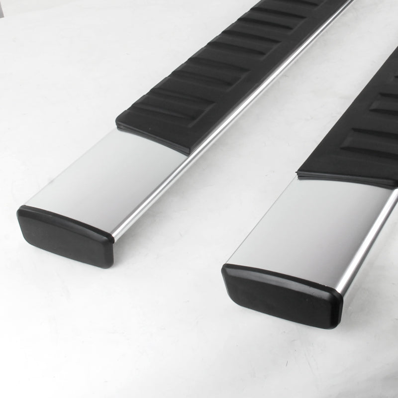 2001-2013 Chevrolet Silverado/GMC Sierra Crew Cab 6" Wide Chrome Coated Aluminum Side Step Running Boards