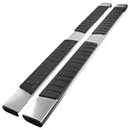 2001-2013 Chevrolet Silverado/GMC Sierra Crew Cab 6" Wide Chrome Coated Aluminum Side Step Running Boards