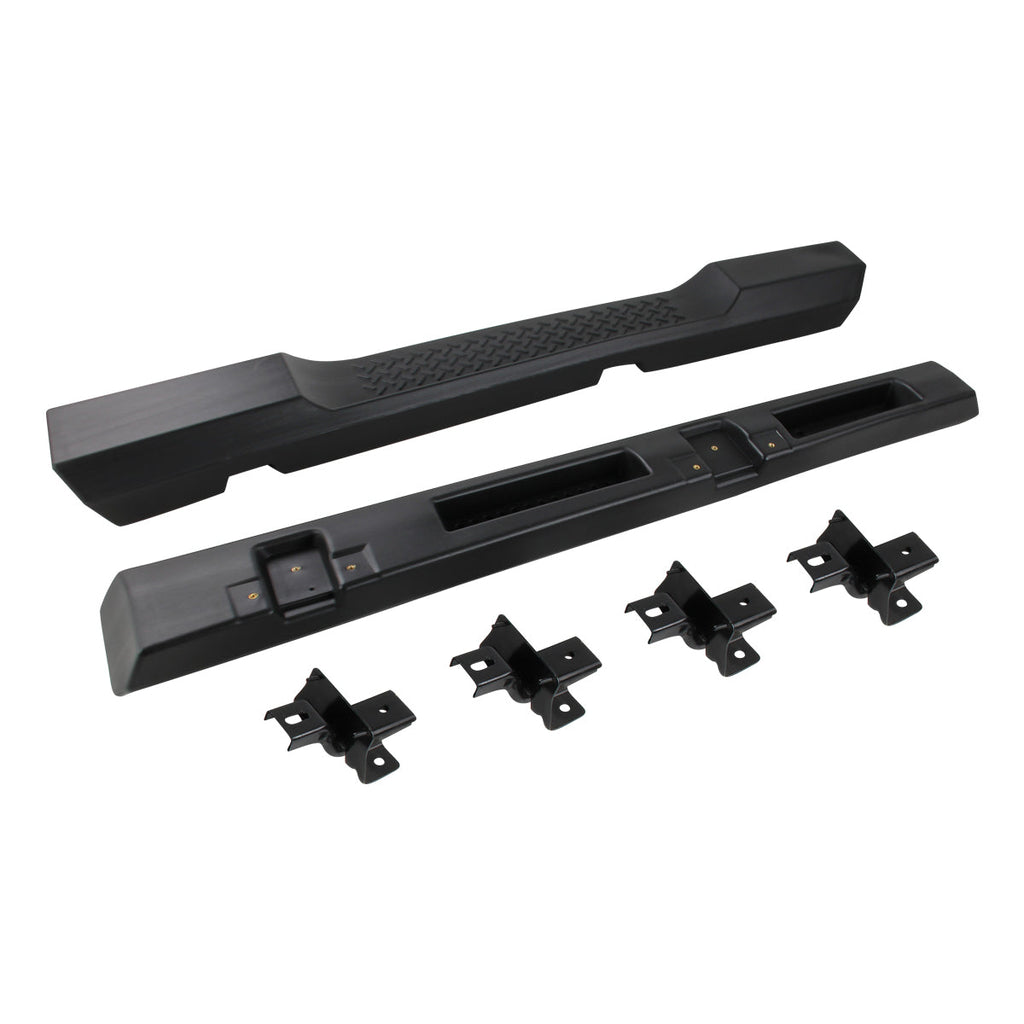 2007-2016 Jeep Wrangler 2DR Black ABS Factory Style Side Step Running Boards