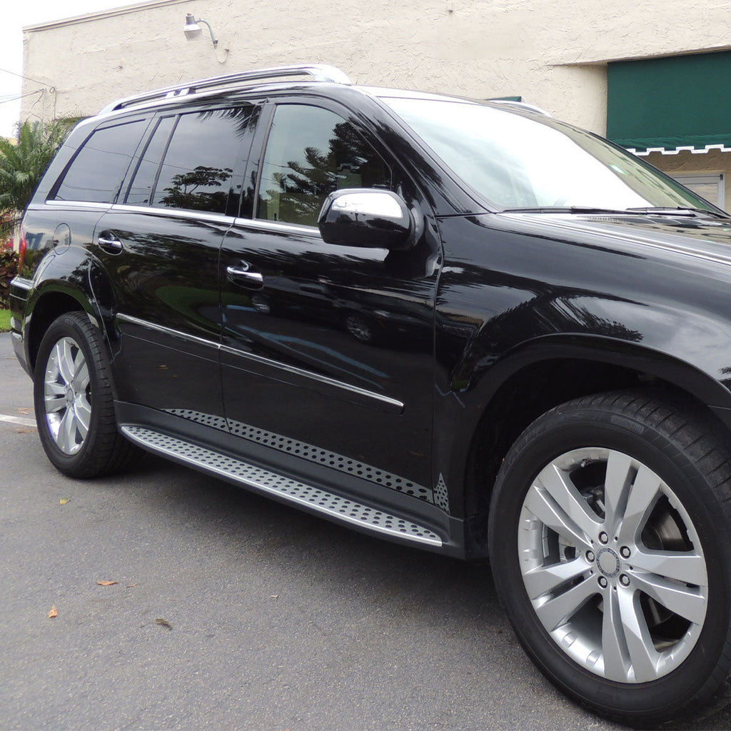 2007-2012 Mercedes Benz X164 GL Class Aluminum Side Step Bars