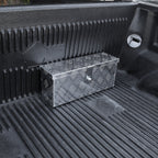 Universal 20" Heavy Duty Silver Aluminum Tool Box w/ Lock & Keys