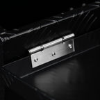 Universal 20" Heavy Duty Black Aluminum Truck Tool Box w/ Lock & Keys