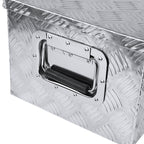 Universal 30" Heavy Duty Aluminum Truck Tool Box w/ Side Handles, Lock & Keys