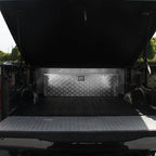 Universal 49" Heavy Duty Silver Aluminum Truck Tool Box w/ Side Handles, Lock, & Keys