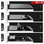 2020-2024 Chevrolet Silverado / GMC Sierra 2500HD 3500HD 6'9" Bed Soft Quad-Fold Tonneau Cover