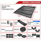 2022-2024 Toyota Tundra 5'6" Truck Bed Soft Quad-Fold Tonneau Cover