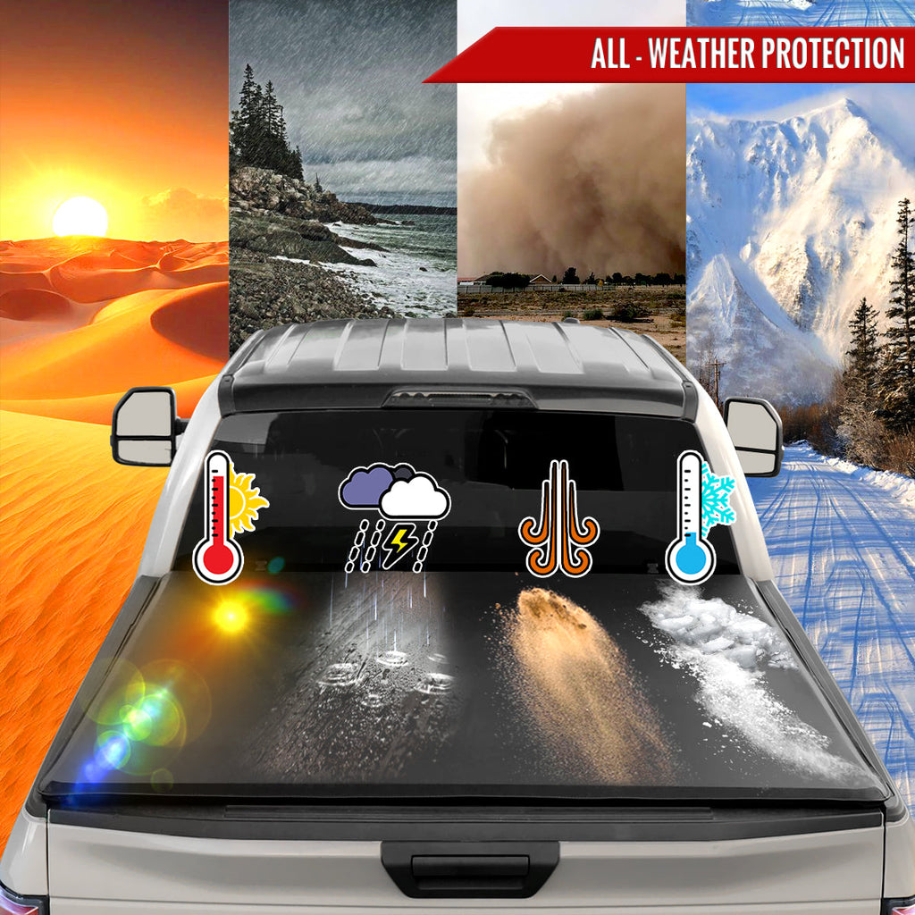 2022-2024 Toyota Tundra 6'6" Truck Bed Soft Quad-Fold Tonneau Cover
