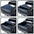 2007-2014 Chevrolet Silverado / GMC Sierra 1500 2500 3500 6'6" Standard Bed Hard Quad-Fold Tonneau Cover