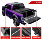1997-2004 Dodge Dakota / 2000-2004 Dakota Extended/Regular Cab 6'6" Short Bed Fleetside Roll Up Vinyl Tonneau Cover