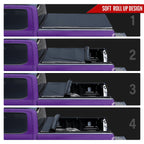 2017-2024 Ford F250 F350 SuperDuty 6.75FT Bed Roll Up Vinyl Tonneau Cover