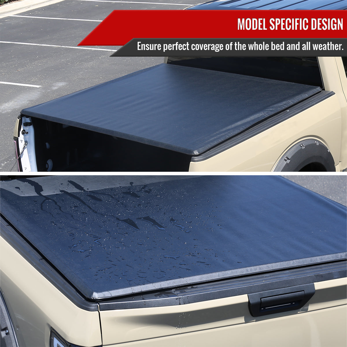 1999-2016 Ford F-250/F-350 Super Duty 6.5FT Bed Roll Up Tonneau Cover