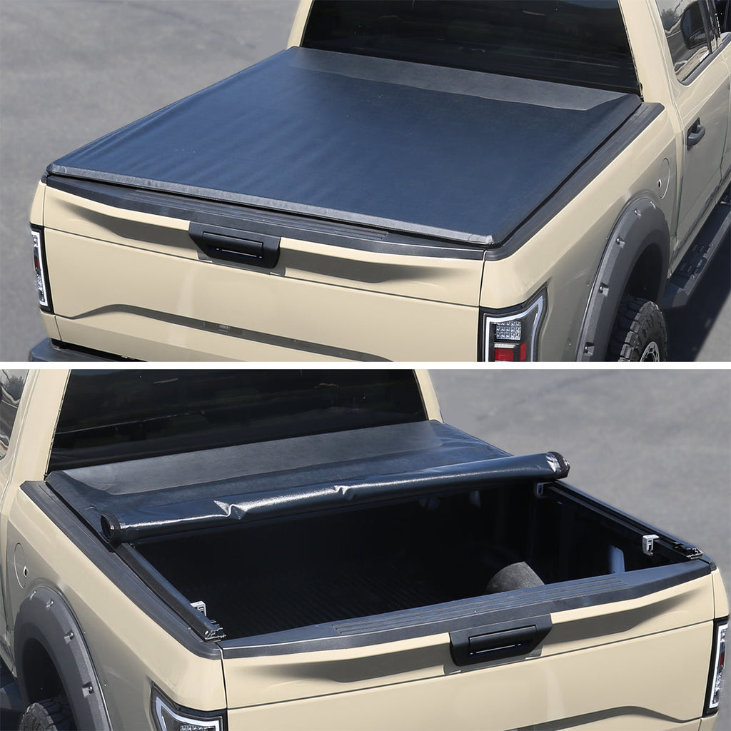 2019-2022 Ford Ranger 6FT Standard Bed Soft Roll Up Tonneau Cover