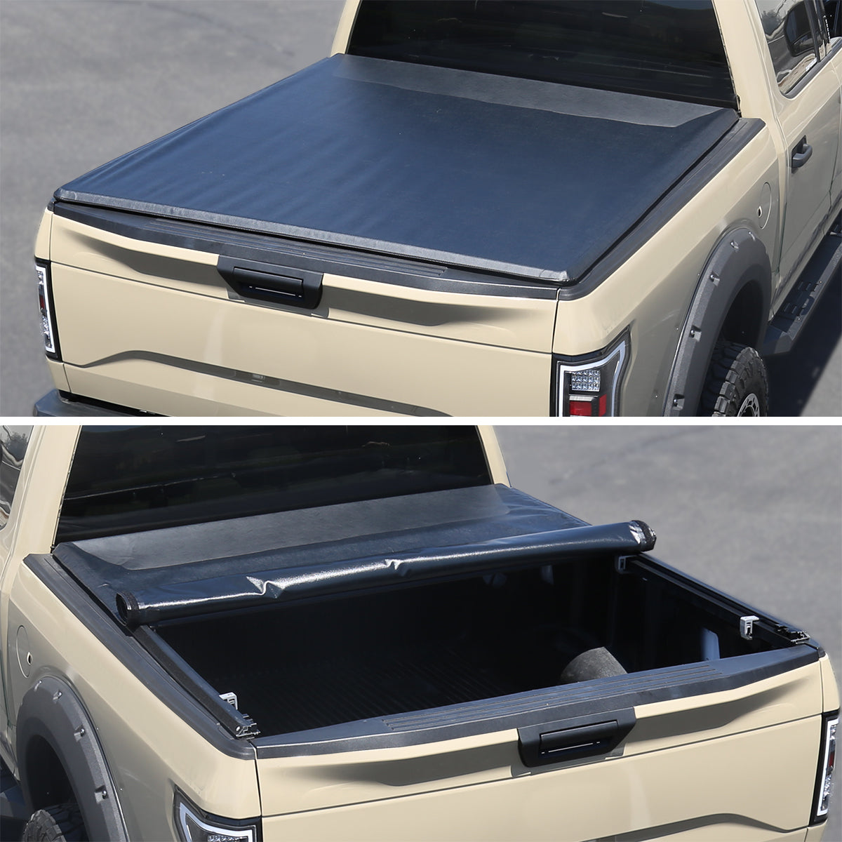 2019-2022 Ford Ranger 6FT Standard Bed Soft Roll Up Tonneau Cover