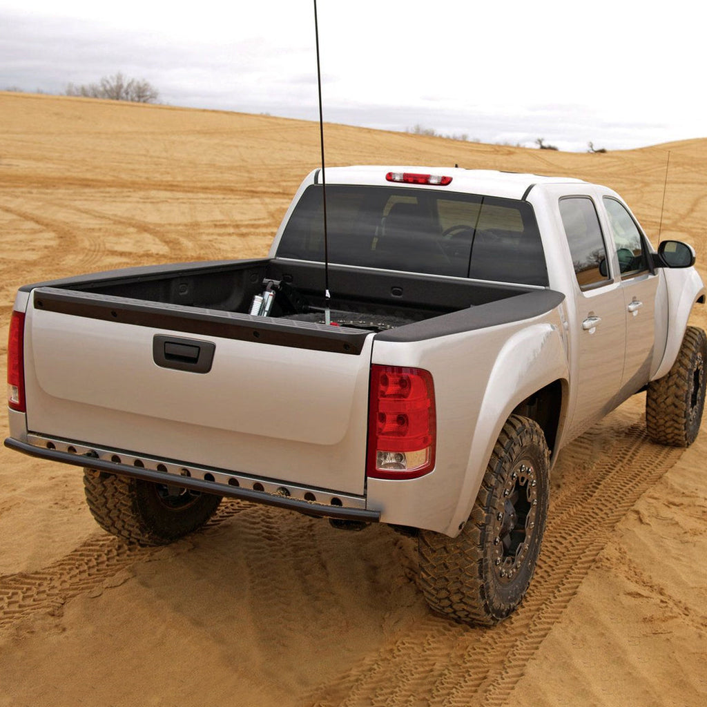 2007-2014 Chevrolet Silverado 1500/ GMC Sierra 1500 Black Textured ABS OE Style Tailgate Cap Protector Cover