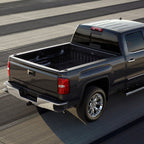 2014-2018 Chevrolet Silverado/2014-2018 GMC Sierra Black ABS Tailgate Cap Cover