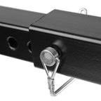 Universal Black Steel Adjustable Truck Bed 2" Hitch Extender