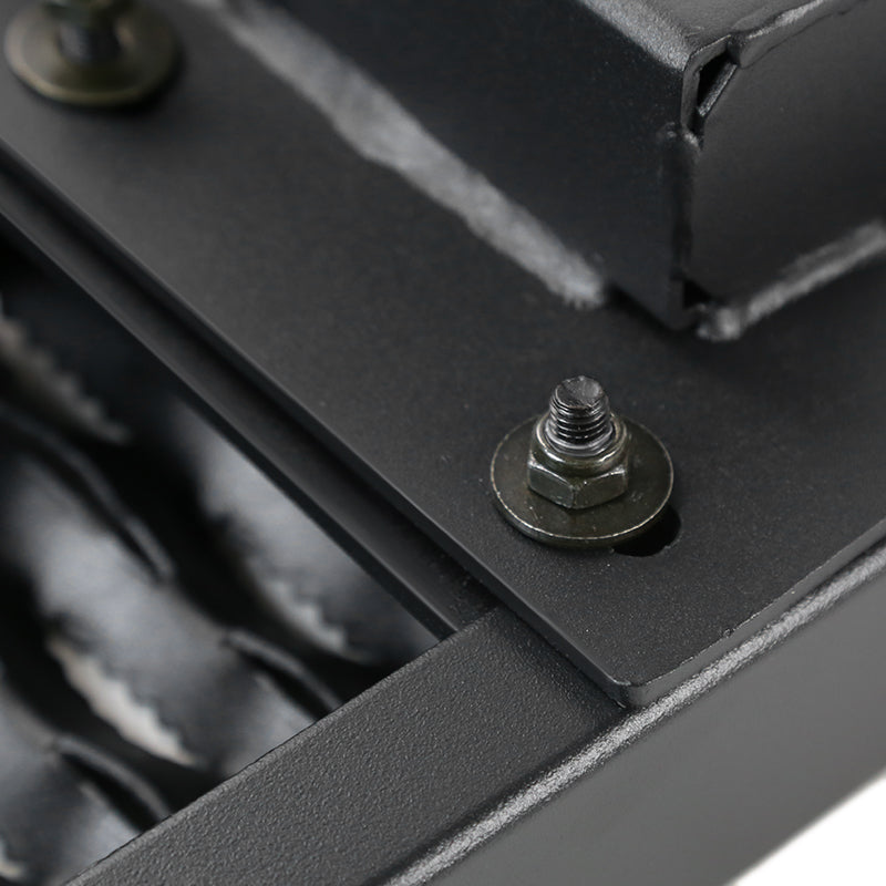 Universal Black Aluminum Hitch Mounted Rear Bumper Step & Protector For 2" Hitch Receiver