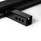 Universal Black Stainless Steel Hitch Mounted Step & Protector For 2" Hitch Receiver