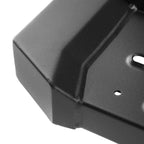 Universal Black Aluminum Hitch Mounted Anti-Slip Step & Protector For 2" Hitch Receiver