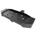 Universal Black Aluminum Hitch Mounted Anti-Slip Step & Protector For 2" Hitch Receiver