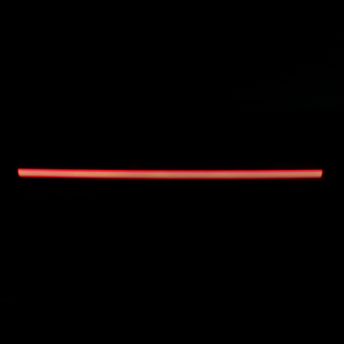 Universal Black Steel Adjustable Rear Step Bar w/ LED Brake Light For 2" Hitch Receiver